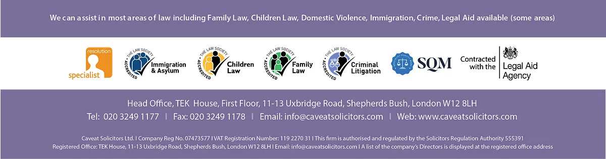 Caveat Solicitors London